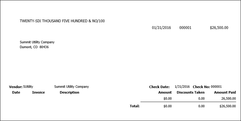 Check Type and Stub Type Examples for ACH Payment Advice