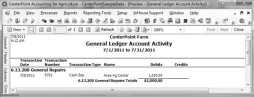 Centerpoint Accounting For Agriculture Smart Summarization In Reports 6632