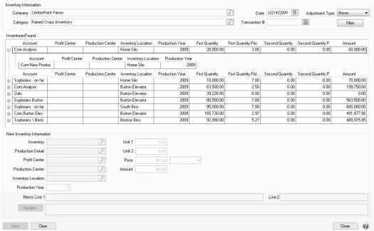 Centerpoint Accounting For Agriculture Adjusting Crop Inventory 6190